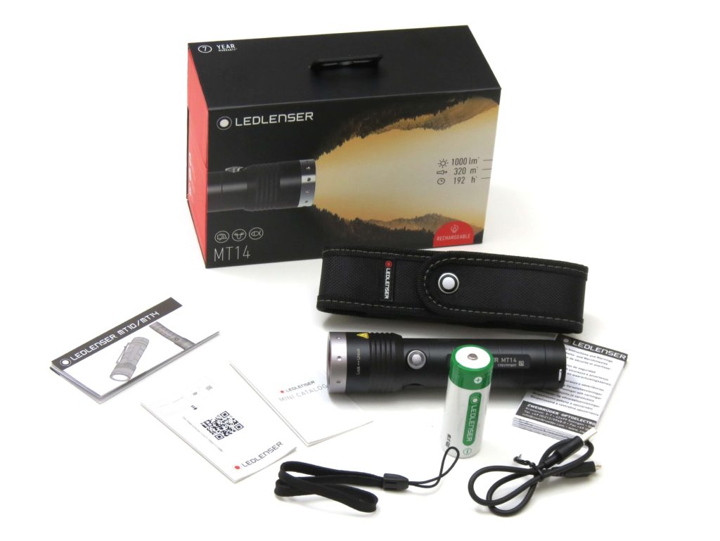 Lanterna LEDLENSER MT14 Reincarcabila 1000lm raza luminoasa 320m