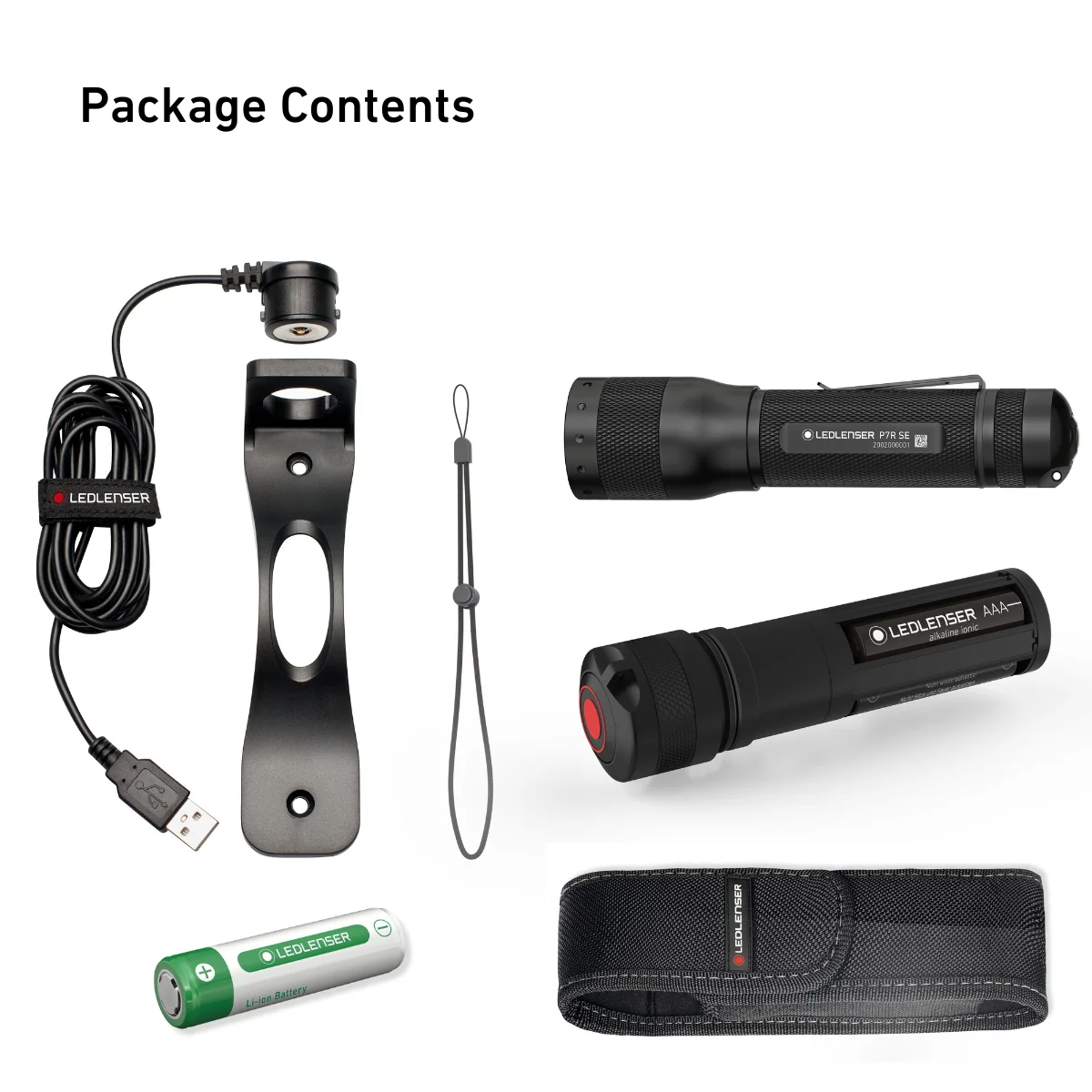 Lanterna LEDLENSER P7R SE Reincarcabila 1100lm raza luminoasa 220m