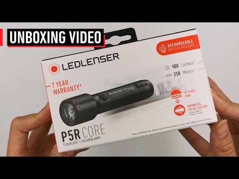 Lanterna LEDLENSER P5R CORE Reincarcabila 500lm raza luminoasa 250m