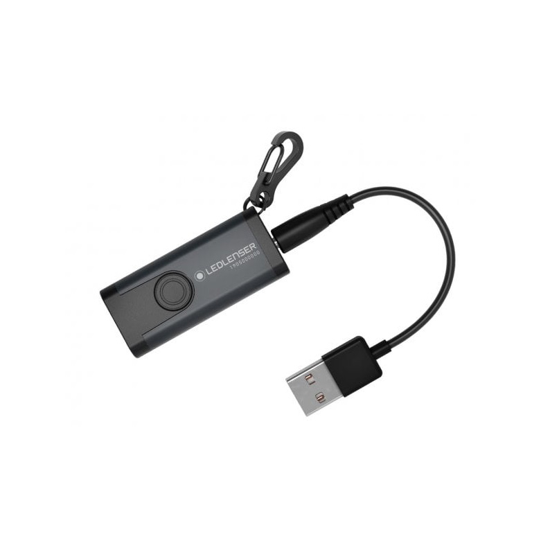 Lanterna breloc LEDLENSER K4R Reincarcabila USB 60lm raza luminoasa 10m