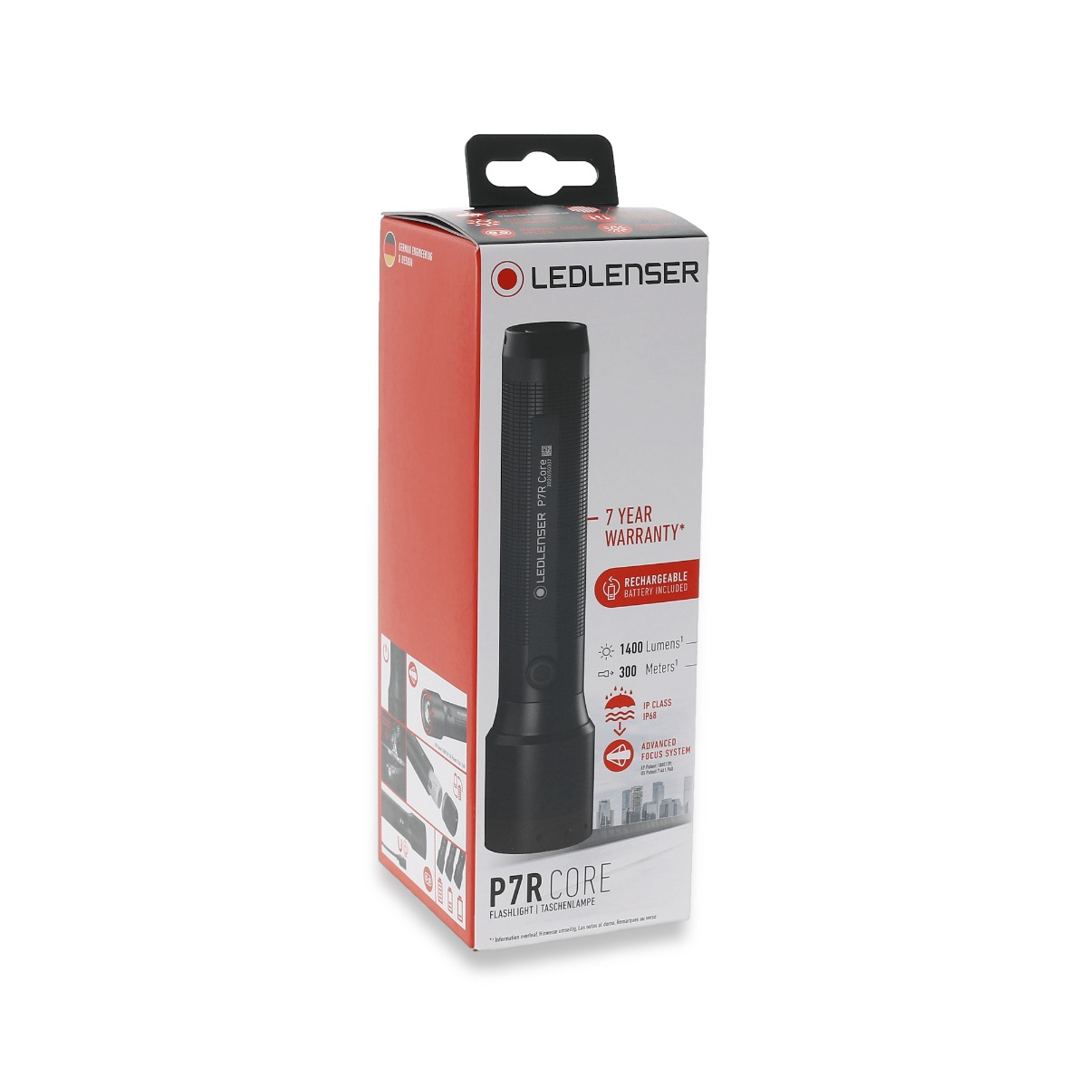 Lanterna LEDLENSER P7R CORE Reincarcabila 1400lm raza luminoasa 300m