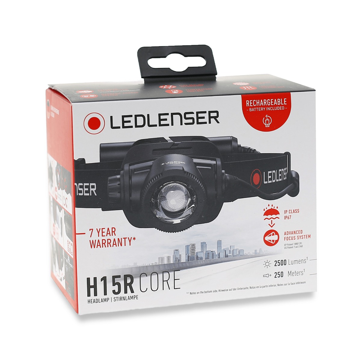 Lanterna de cap LEDLENSER H15R CORE Reincarcabila 2500lm raza luminoasa 250m