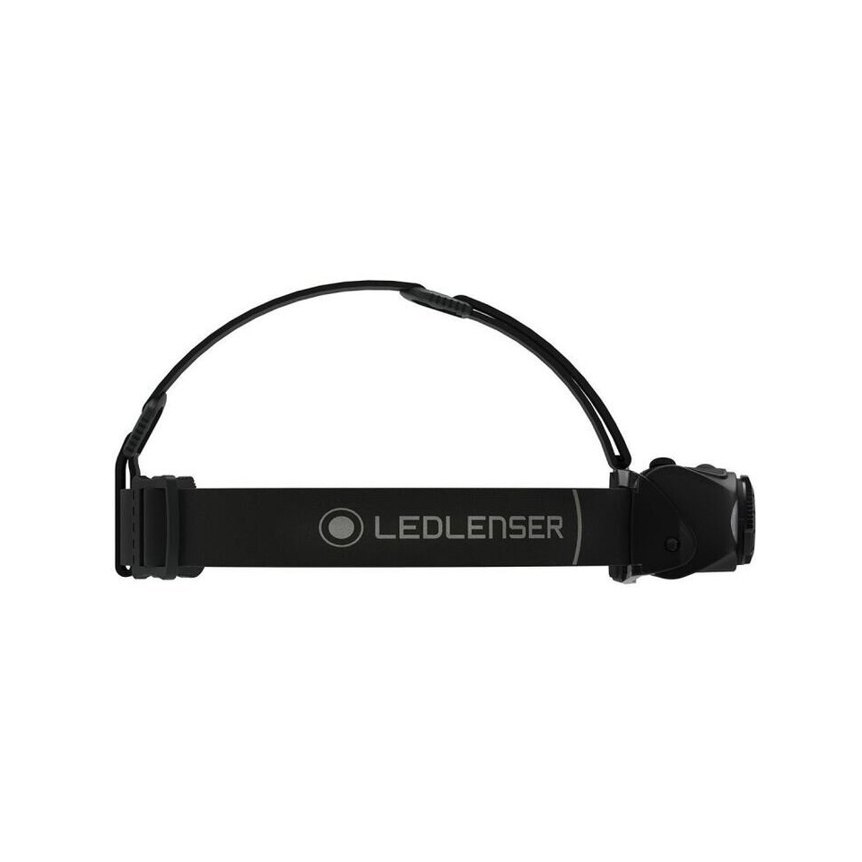 Lanterna de cap LEDLENSER MH8 Neagra Reincarcabila 600lm raza luminoasa 200m (accepta si 2 x Baterii AA)