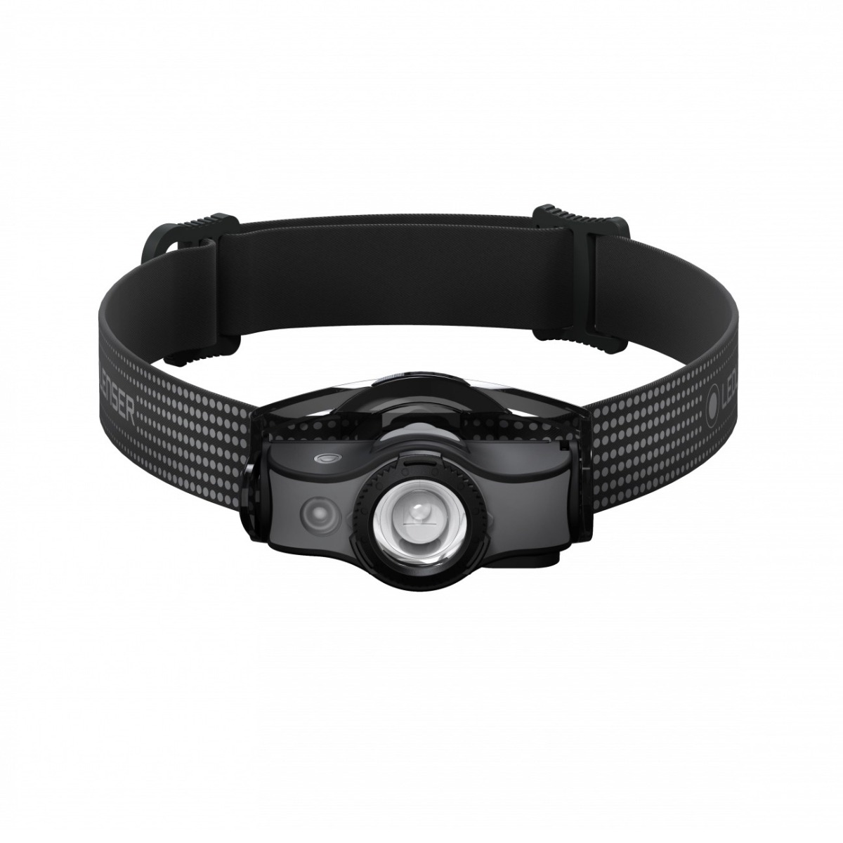 Lanterna de cap LEDLENSER MH5 Gri-Negru Reincarcabila 400lm raza luminoasa 200m