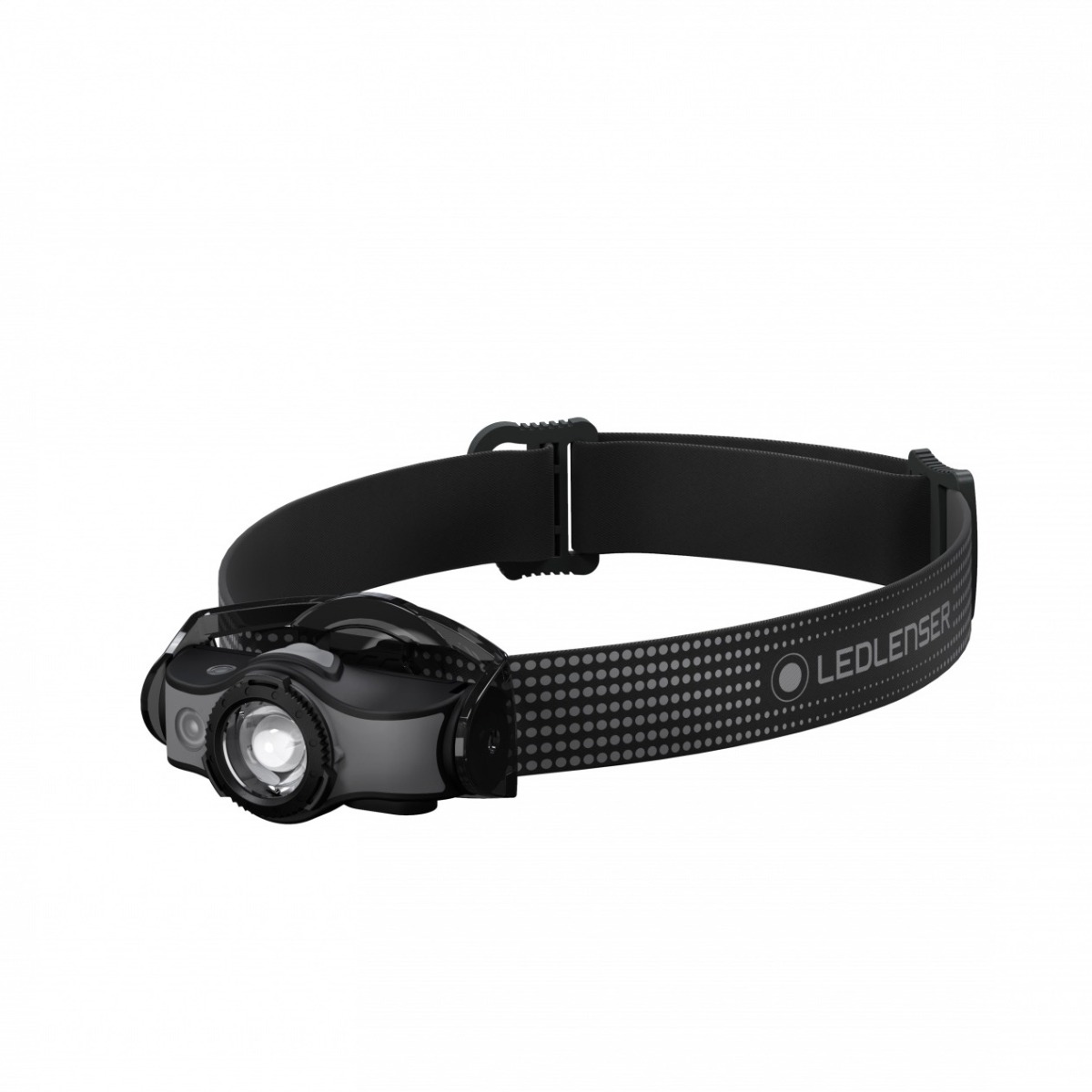 Lanterna de cap LEDLENSER MH5 Gri-Negru Reincarcabila 400lm raza luminoasa 200m