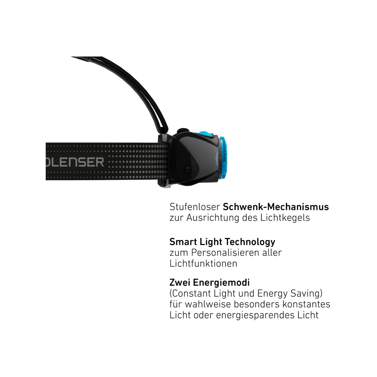Lanterna de cap LEDLENSER MH7 Gri Reincarcabila 600lm raza luminoasa 200m